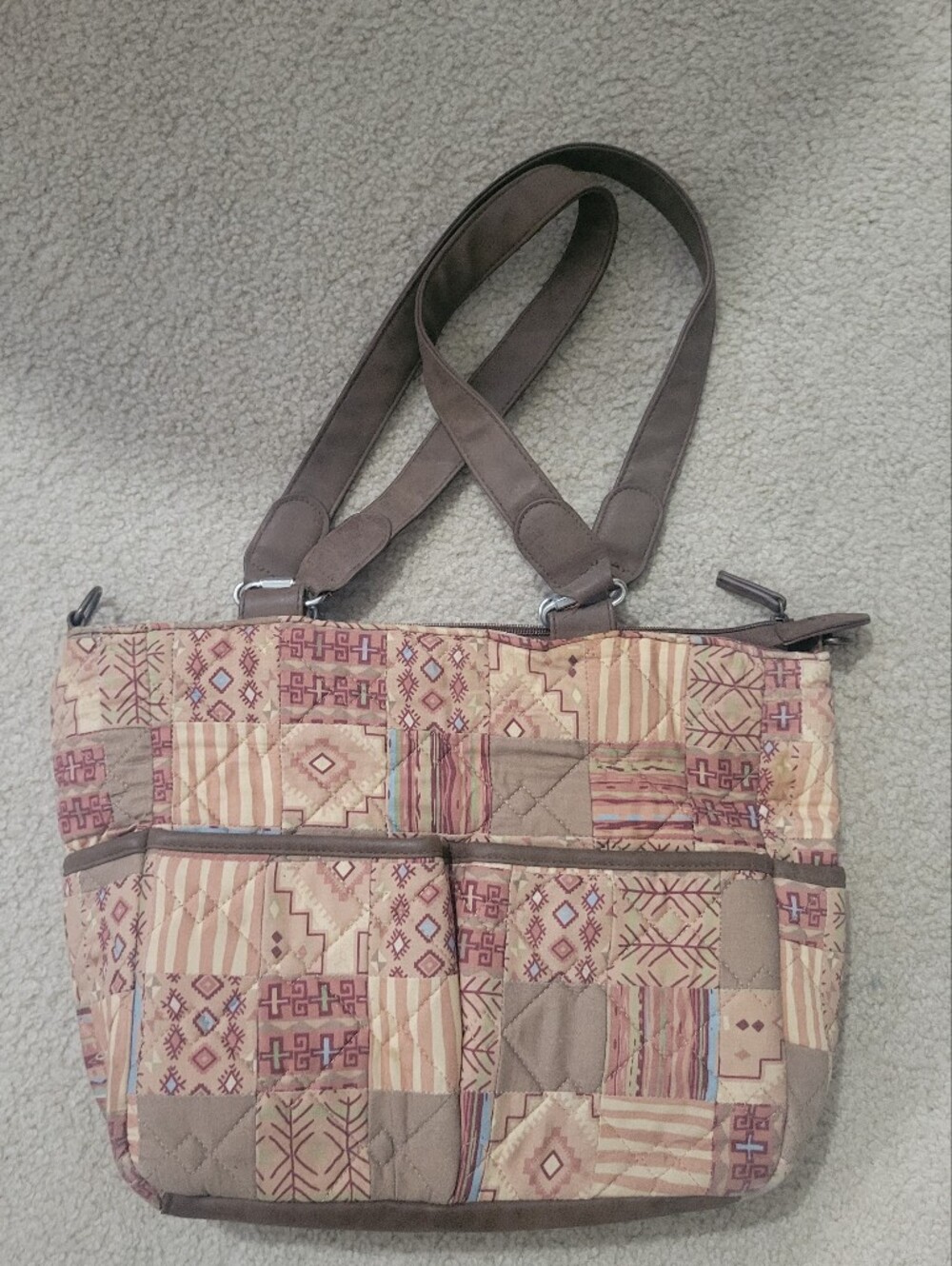 Donna Sharp Kentucky Originals quilted patchwork tote bag